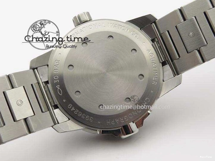 MIROTIME 0720 UrbanStyle Aquatimer Automatic IW329002 V6F 1:1 Best Edition Black Dial On SS Bracelet MIYOTA 7317
